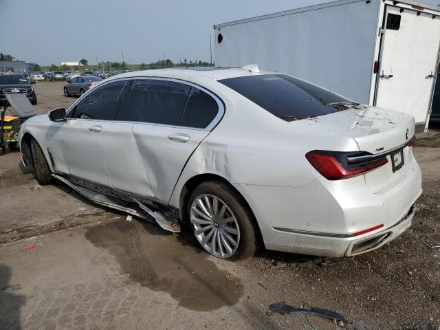 WBA7T4C02NCH42642 - 2022 BMW 740 XI WHITE photo 2