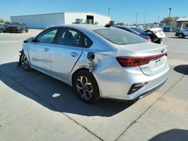 3KPF24AD6LE177757 - 2020 KIA FORTE FE SILVER photo 3