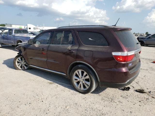 1C4RDHDG0CC163123 - 2012 DODGE DURANGO CREW MAROON photo 2