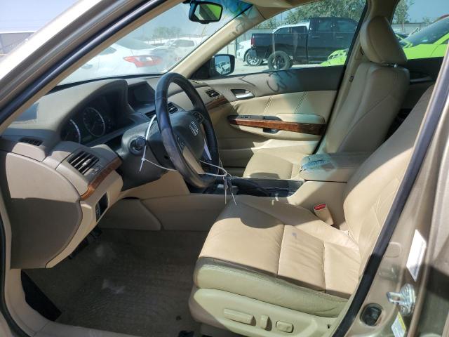 1HGCP26859A029620 - 2009 HONDA ACCORD EXL BEIGE photo 7