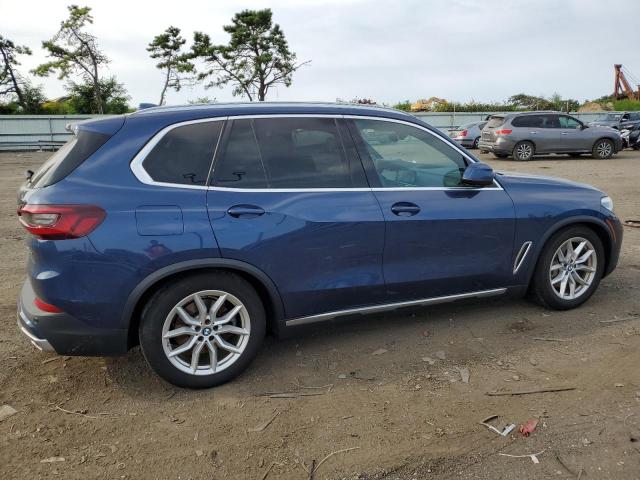 5UXTA6C09M9E36101 - 2021 BMW X5 XDRIVE45E BLUE photo 3