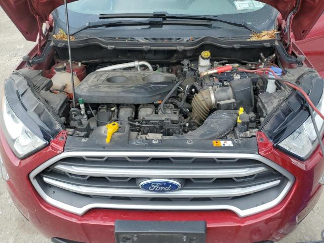 MAJ6P1ULXJC244275 - 2018 FORD ECOSPORT SE წითელი ფოტო 12