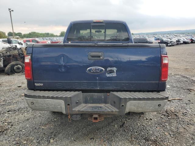 1FTSX21589EA82845 - 2009 FORD F250 SUPER DUTY BLUE photo 6