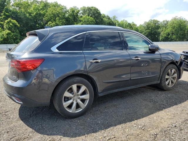 5FRYD4H90GB052238 - 2016 ACURA MDX ADVANCE GRAY photo 3