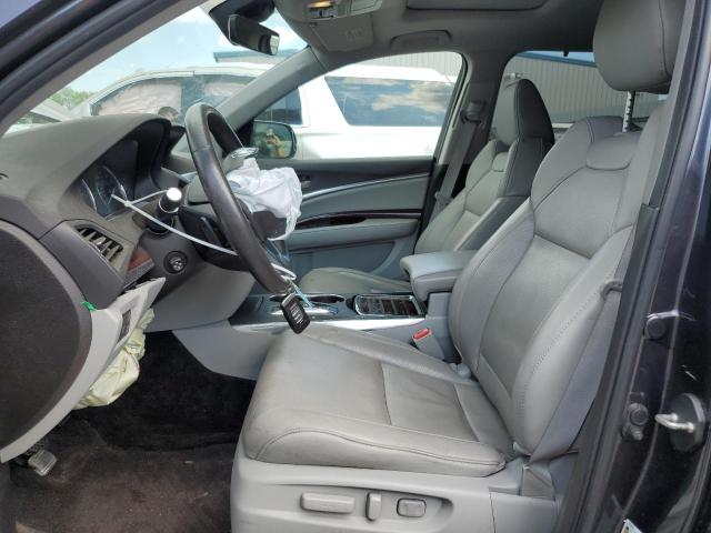 5FRYD4H90GB052238 - 2016 ACURA MDX ADVANCE GRAY photo 7