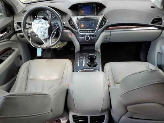 5FRYD4H90GB052238 - 2016 ACURA MDX ADVANCE GRAY photo 8
