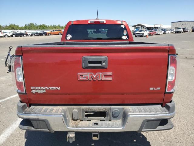 1GTG5BE34F1228472 - 2015 GMC CANYON SLE RED photo 6