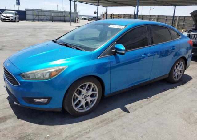 1FADP3F29FL323631 - 2015 FORD FOCUS SE BLUE photo 1