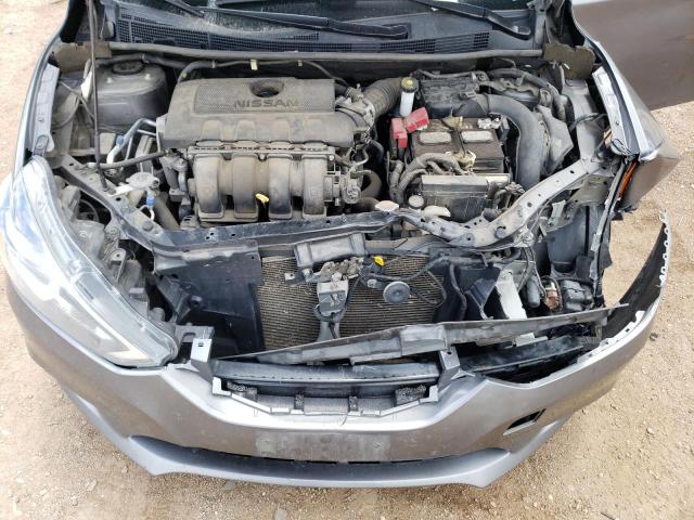 3N1AB7AP6JY327483 - 2018 NISSAN SENTRA S GRAY photo 11