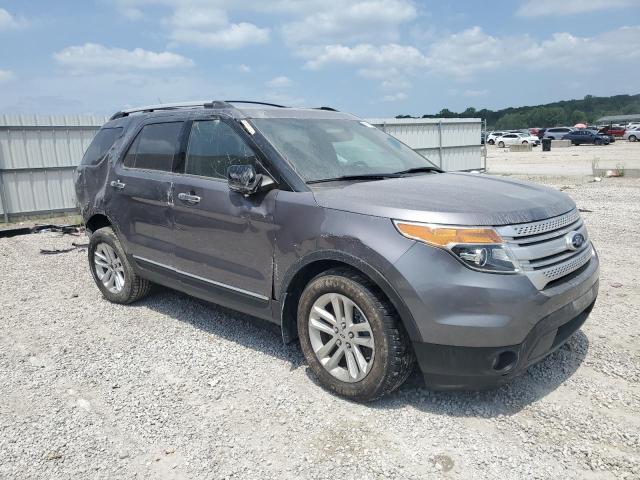 1FM5K7D93EGA08119 - 2014 FORD EXPLORER XLT 灰色 照片 4