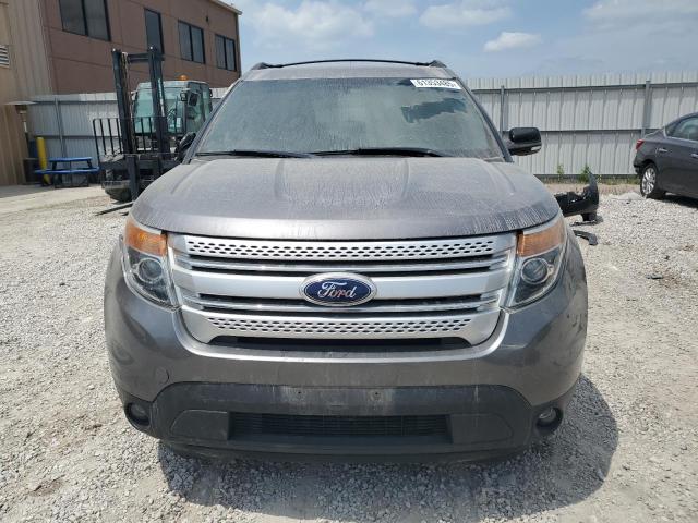 1FM5K7D93EGA08119 - 2014 FORD EXPLORER XLT 灰色 照片 5