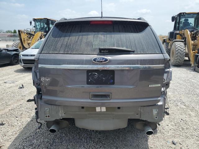 1FM5K7D93EGA08119 - 2014 FORD EXPLORER XLT 灰色 照片 6