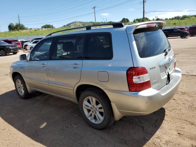 JTEEW21A960030464 - 2006 TOYOTA HIGHLANDER HYBRID SILVER photo 2