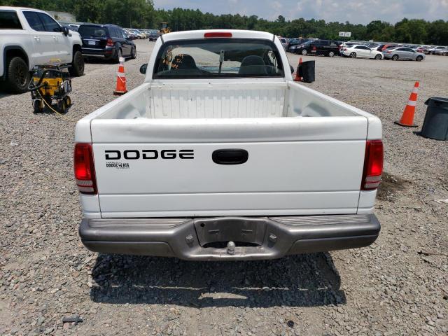 1B7FL16X02S632418 - 2002 DODGE DAKOTA BASE WHITE photo 6