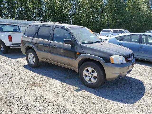 4F2CZ04154KM03424 - 2004 MAZDA TRIBUTE LX BLACK photo 4