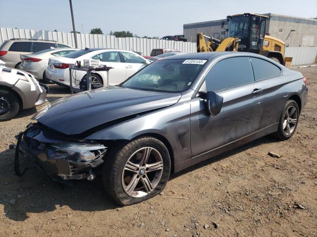 WBA3N9C52EK245658 - 2014 BMW 428 XI GRAY photo 1