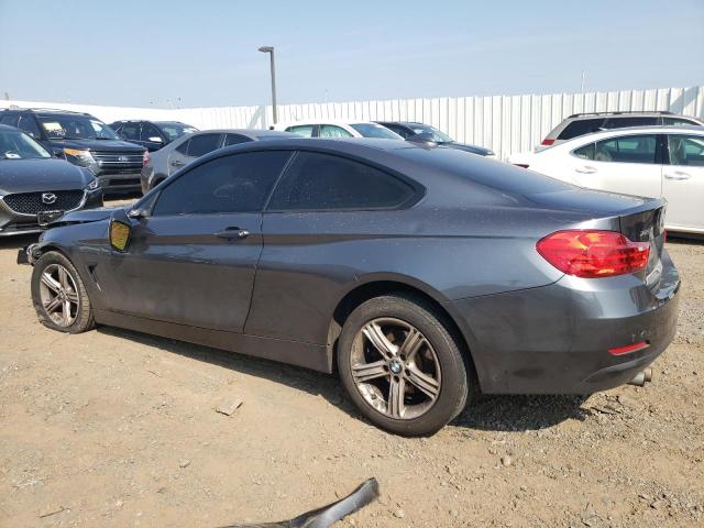 WBA3N9C52EK245658 - 2014 BMW 428 XI GRAY photo 2