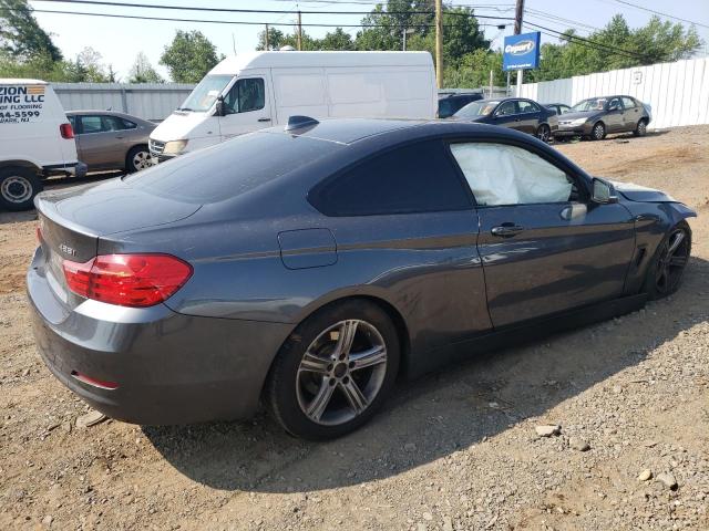 WBA3N9C52EK245658 - 2014 BMW 428 XI GRAY photo 3