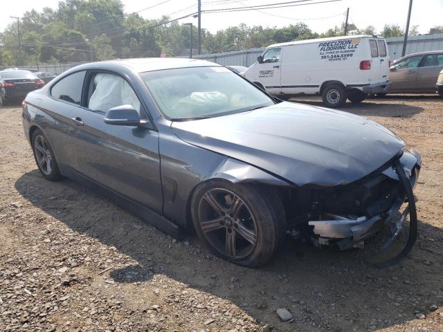 WBA3N9C52EK245658 - 2014 BMW 428 XI GRAY photo 4