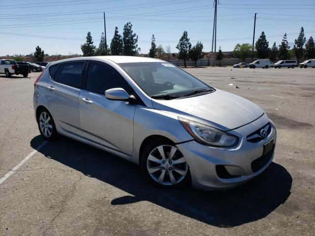 KMHCU5AE5CU004451 - 2012 HYUNDAI ACCENT GLS SILVER photo 4