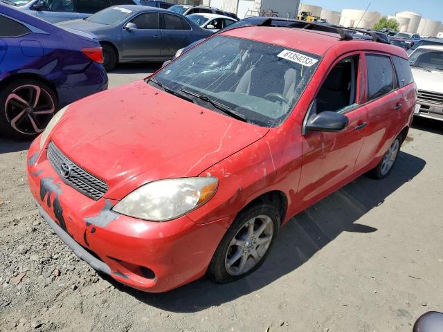 2T1KR32E26C559704 - 2006 TOYOTA COROLLA MA XR RED photo 1