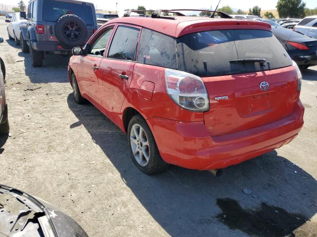 2T1KR32E26C559704 - 2006 TOYOTA COROLLA MA XR RED photo 2
