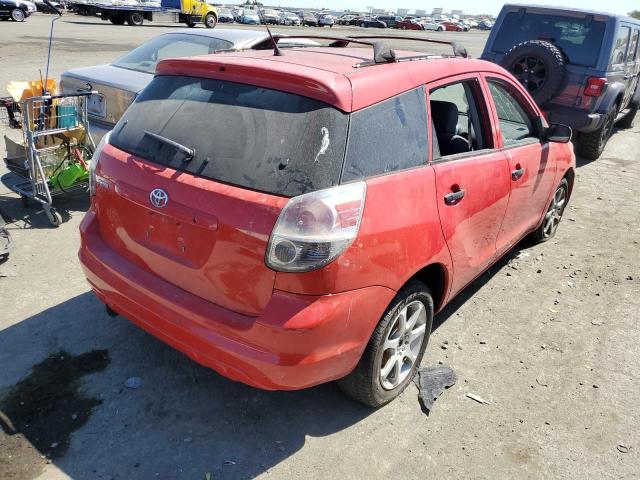 2T1KR32E26C559704 - 2006 TOYOTA COROLLA MA XR RED photo 3