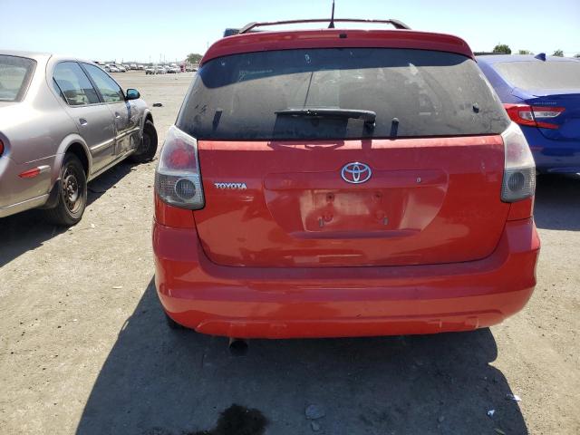2T1KR32E26C559704 - 2006 TOYOTA COROLLA MA XR RED photo 6