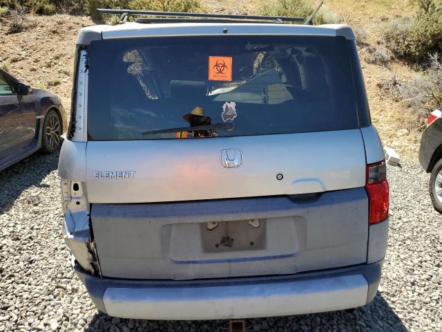 5J6YH28583L003250 - 2003 HONDA ELEMENT EX SILVER photo 6