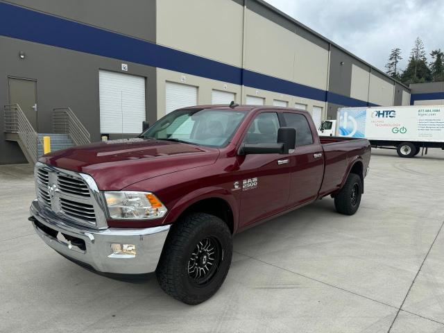 3C6UR5JL9JG380893 - 2018 RAM 2500 SLT BURGUNDY photo 2