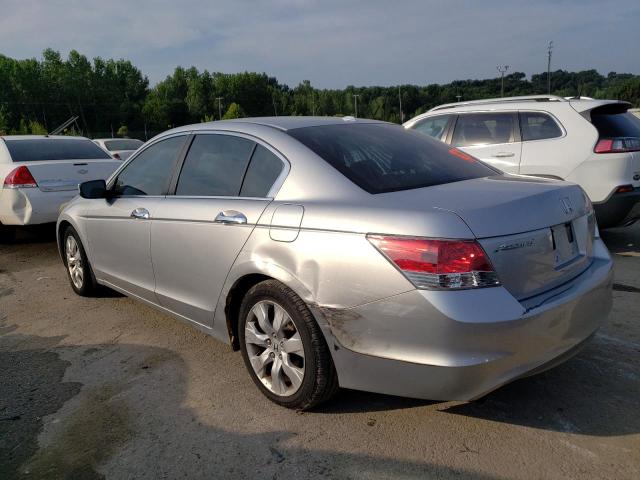 1HGCP368X9A033569 - 2009 HONDA ACCORD EXL SILVER photo 2