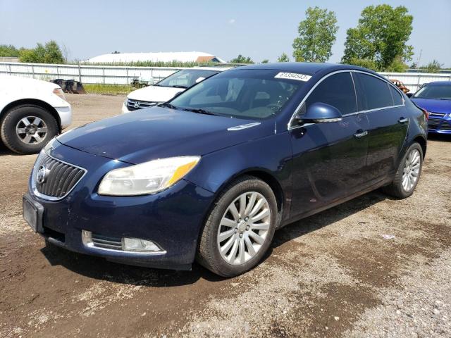 2G4GS5EK9C9171223 - 2012 BUICK REGAL PREMIUM BLUE photo 1