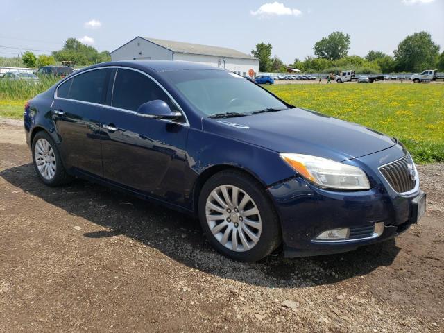 2G4GS5EK9C9171223 - 2012 BUICK REGAL PREMIUM BLUE photo 4