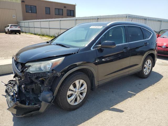 2HKRM3H71CH500688 - 2012 HONDA CR-V EXL BLACK photo 1