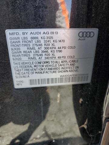 WA1DGAFE9ED006444 - 2014 AUDI Q7 PRESTIGE BLACK photo 14
