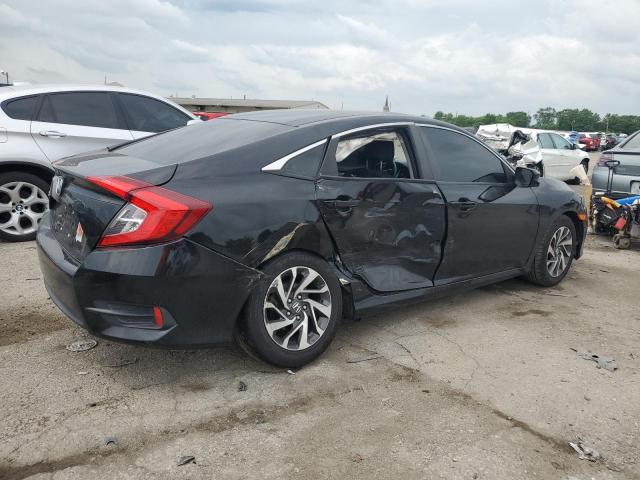 19XFC2F73GE090506 - 2016 HONDA CIVIC EX BLACK photo 3