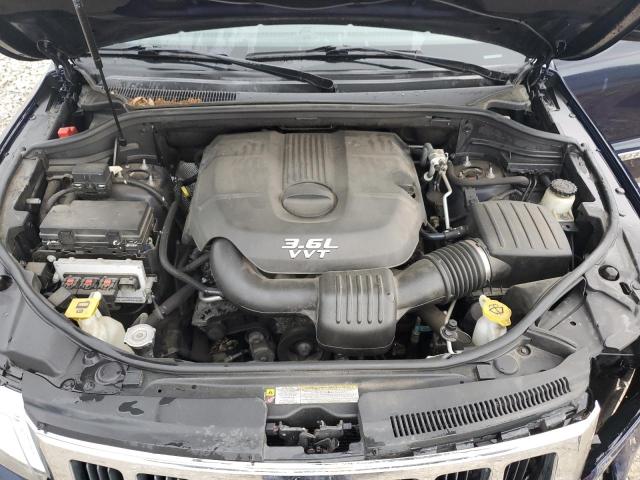 1C4RJFAG7CC233024 - 2012 JEEP GRAND CHER LAREDO BLUE photo 11