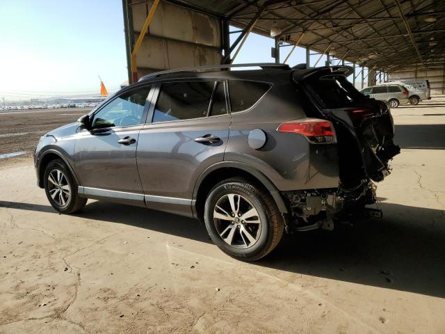 JTMRFREV8JJ736842 - 2018 TOYOTA RAV4 ADVENTURE GRAY photo 2