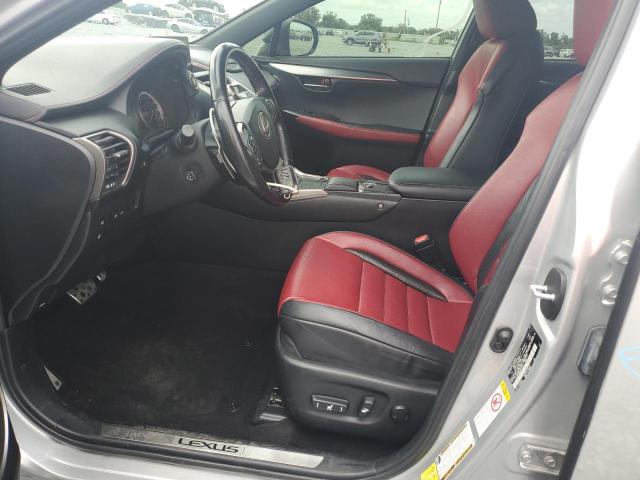 JTJYARBZ5J2110173 - 2018 LEXUS NX 300 BASE ვერცხლისფერი ფოტო 7