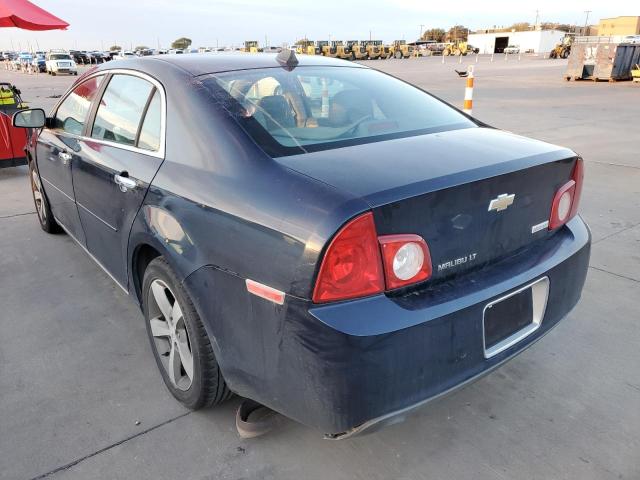 1G1ZC5E0XCF248593 - 2012 CHEVROLET MALIBU 1LT ლურჯი ფოტო 3