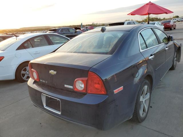 1G1ZC5E0XCF248593 - 2012 CHEVROLET MALIBU 1LT ლურჯი ფოტო 4