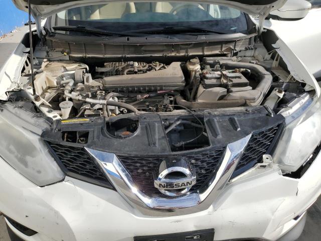 5N1AT2MV9EC750690 - 2014 NISSAN ROGUE S WHITE photo 11