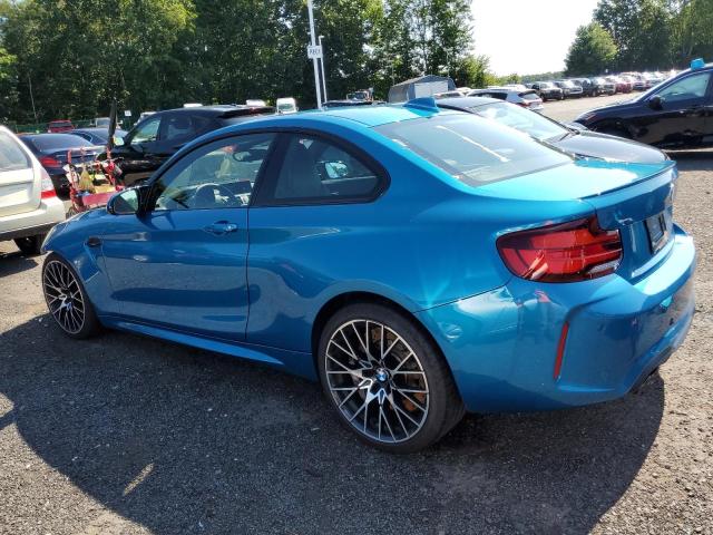 WBS2U7C05L7E62384 - 2020 BMW M2 COMPETITION TEAL photo 2