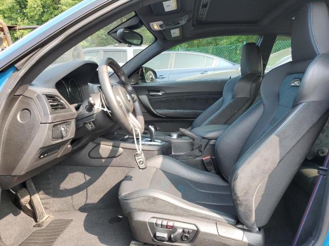 WBS2U7C05L7E62384 - 2020 BMW M2 COMPETITION TEAL photo 7