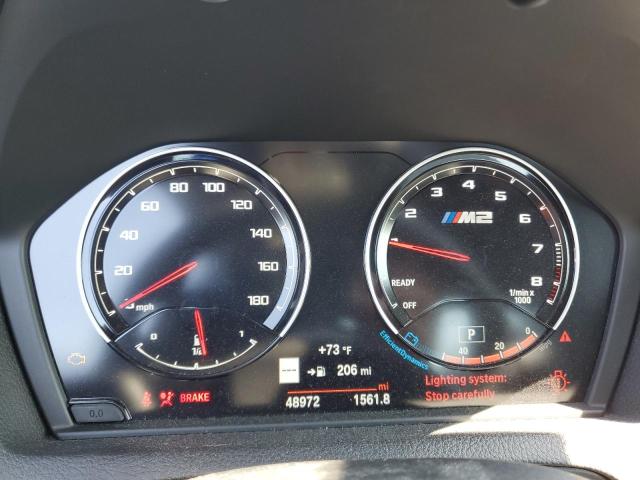 WBS2U7C05L7E62384 - 2020 BMW M2 COMPETITION TEAL photo 9