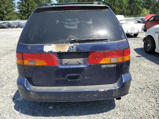 5FNRL18653B126177 - 2003 HONDA ODYSSEY EX BLUE photo 6