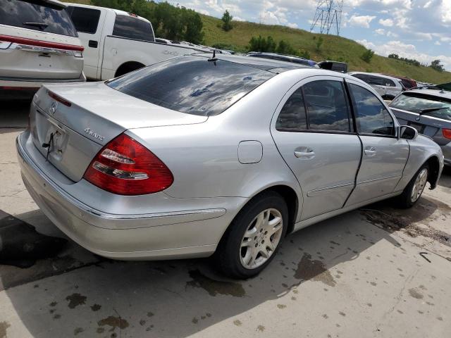 WDBUF82J64X122538 - 2004 MERCEDES-BENZ E 320 4MATIC SILVER photo 3