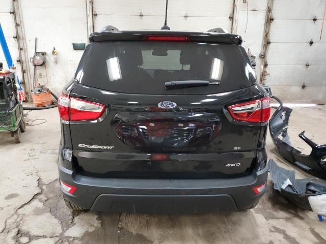 MAJ6S3GL2NC462416 - 2022 FORD ECOSPORT SE Siyah fotoğraf 6