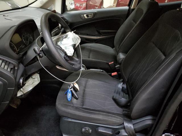 MAJ6S3GL2NC462416 - 2022 FORD ECOSPORT SE Siyah fotoğraf 7