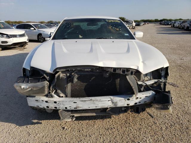 2C3CDXBG2EH269080 - 2014 DODGE CHARGER SE WHITE photo 5